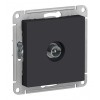 Розетка TV SYSTEME ELECTRIC ATLASDESIGN, одиночная, карбон