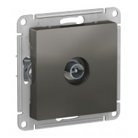 Розетка TV SYSTEME ELECTRIC ATLASDESIGN, одиночная, сталь