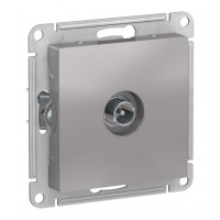 Розетка TV SYSTEME ELECTRIC ATLASDESIGN, оконечная, алюминий