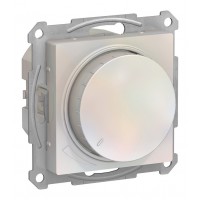 Светорегулятор поворотно-нажимной SYSTEME ELECTRIC ATLASDESIGN, 315 Вт, для LED 7-157 Вт/ВА, жемчуг