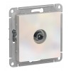 Розетка TV SYSTEME ELECTRIC ATLASDESIGN, оконечная, жемчуг