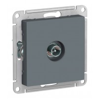 Розетка TV SYSTEME ELECTRIC ATLASDESIGN, оконечная, грифель