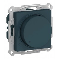 Светорегулятор поворотно-нажимной SYSTEME ELECTRIC ATLASDESIGN, 315 Вт,для LED 7-157 Вт/ВА, изумруд