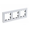 Рамка 3 поста SYSTEME ELECTRIC ATLASDESIGN NATURE, белый (пластик)