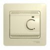 Термостат для теплого пола SYSTEME ELECTRIC GLOSSA, бежевый, GSL000235