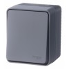 AtlasDesign Profi54 1-клавишный ПЕРЕКЛЮЧАТЕЛЬ 10 АХ, АНТРАЦИТ