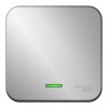 Переключатель 1-клавишный SYSTEME ELECTRIC BLANCA с подсветкой, открытый монтаж, алюминий, BLNVA106113