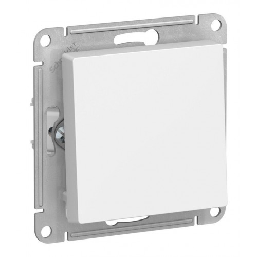 Выключатель 1-клавишный SYSTEME ELECTRIC ATLASDESIGN, скрытый монтаж, лотос, ATN001311