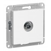 Розетка TV SYSTEME ELECTRIC ATLASDESIGN, проходная, скрытый монтаж, лотос, ATN001392