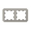 Рамка 2 поста SYSTEME ELECTRIC ATLASDESIGN ANTIQUE, шампань, ATN100502