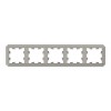 Рамка 5 постов SYSTEME ELECTRIC ATLASDESIGN ANTIQUE, шампань, ATN100505