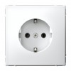 Розетка SYSTEME ELECTRIC ARTGALLERY, скрытый монтаж, с заземлением, лотос, GAL001343