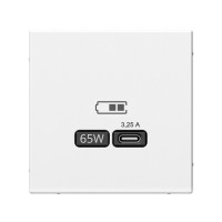 Розетка USB type C SYSTEME ELECTRIC ARTGALLERY, скрытый монтаж, лотос, GAL001327