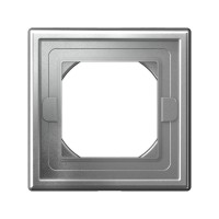 Рамка 1 пост SYSTEME ELECTRIC ARTGALLERY AQUA, алюминий, GAL440301