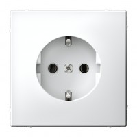 SYSTEME ELECTRIC ArtGallery Белый Розетка с заземлением, 16А, механизм, быстрозажим. клем.